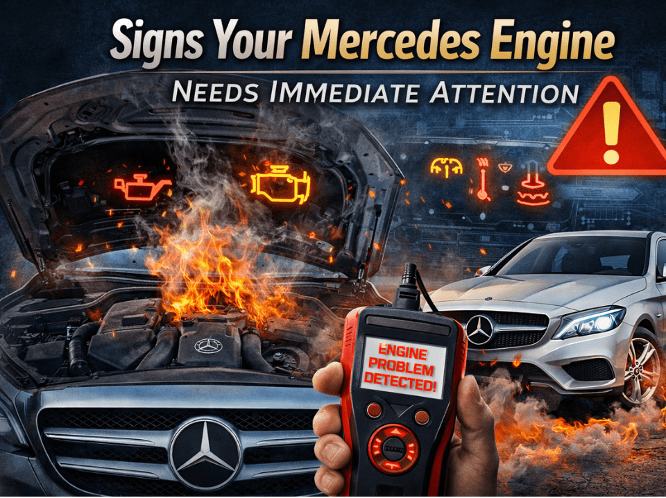 Signs Your Mercedes Engine Needs Immediate Attention
