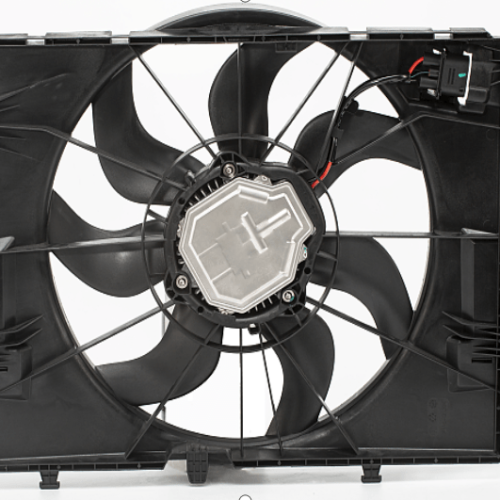 600W A0999061100 Radiator Cooling Fan for Mercedes Benz 2015-2019 C Class W205
