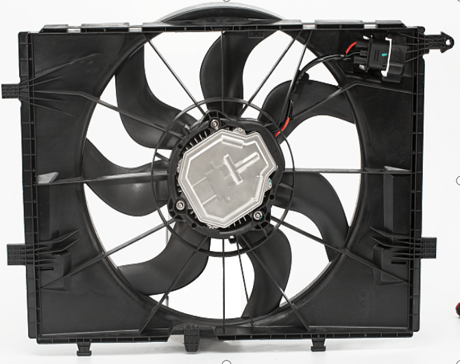 600W A0999061100 Radiator Cooling Fan for Mercedes Benz 2015-2019 C Class W205