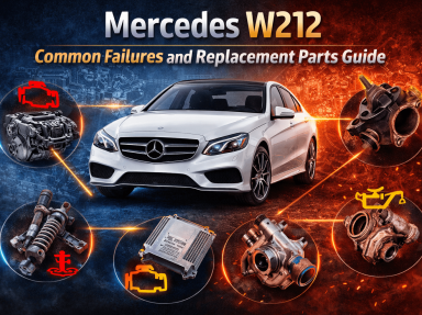 Mercedes W212 Common Failures and Replacement Parts Guide